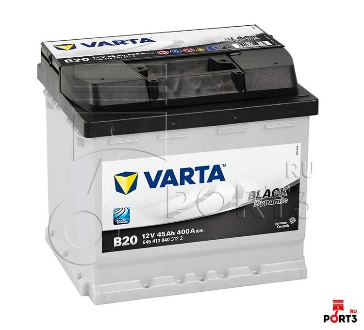Батарея акумуляторна \"Black Dynamic\", 12в 45а/год