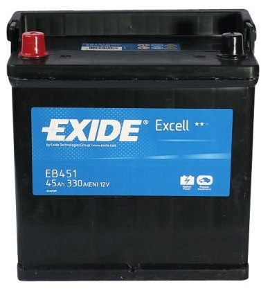 Батарея акумуляторна \"Excell\", 12в 45а/год