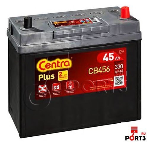 Батарея акумуляторна, 12В 45А/год