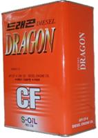Масло моторне напівсинтетичне Dragon Super Diesel CF 5W-30, 4л