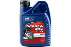 Масло моторне напівсинтетичне 2T Scoot & Bike, 1л