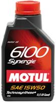 Масло моторне напівсинтетичне 6100 SYNERGIE 15W-50, 1л