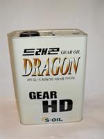 Масло трансмісійне мінеральне Gear HD 80W-90, 4л