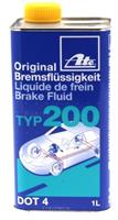 Рідина гальмівна dot 4, Brake Fluid TYP 200, 1л