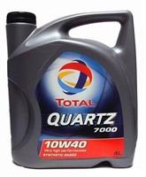 Масло моторне напівсинтетичне QUARTZ 7000 10W-40, 4л